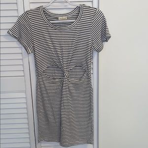 Emory Park Striped Mini Dress